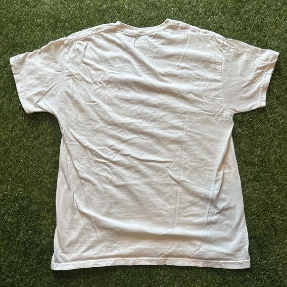 Playboy Tennis Club Mens Crewneck T-Shirt White Medium 100% Cotton Short Sleeve - Picture 10 of 10